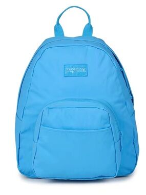 Jansport Half Pint Mini Backpack Bag Purse Black Soft Nylon Shoulder Azul Blue
